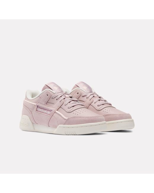 Reebok Pink Workout Plus Junior Shoes