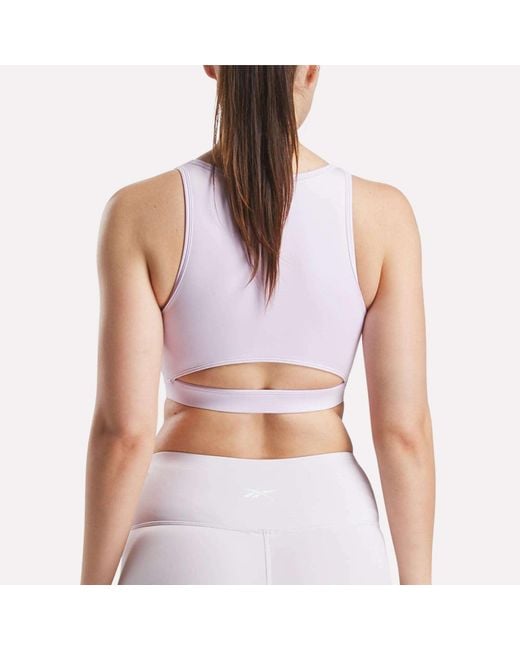 Reebok Purple Core High-Impact Bra