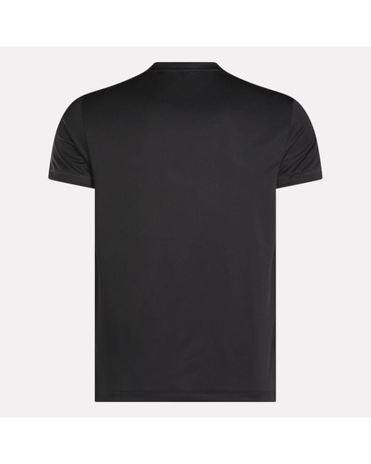 Reebok Green Short Sleeve Tech Training T-Shirt for men