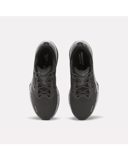 Reebok Black Floatzig Tread Running Shoes