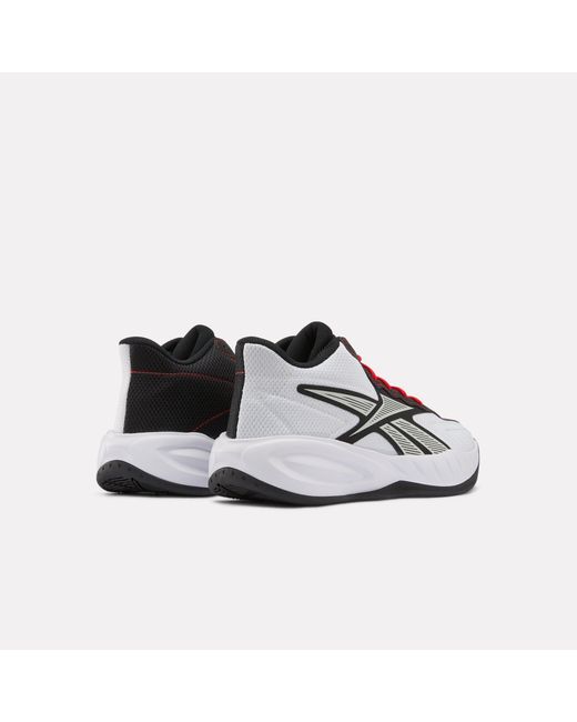 Reebok White Press Basketball Shoes