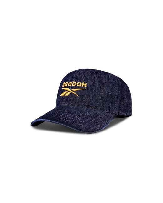 Reebok Blue Denim Logo Cap