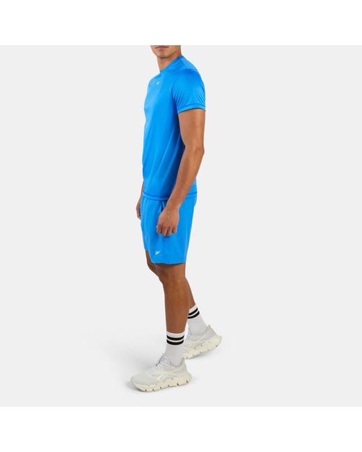 Reebok Id Train Korte Mouw Tech T-Shirt, Afmeting in het Blue voor heren