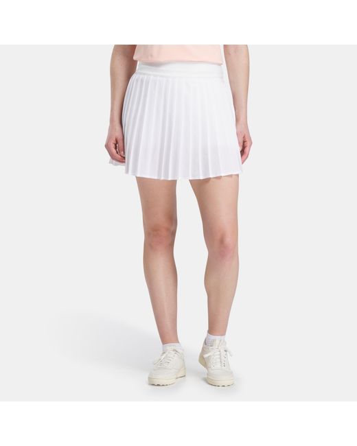 Reebok White Pleated Skort