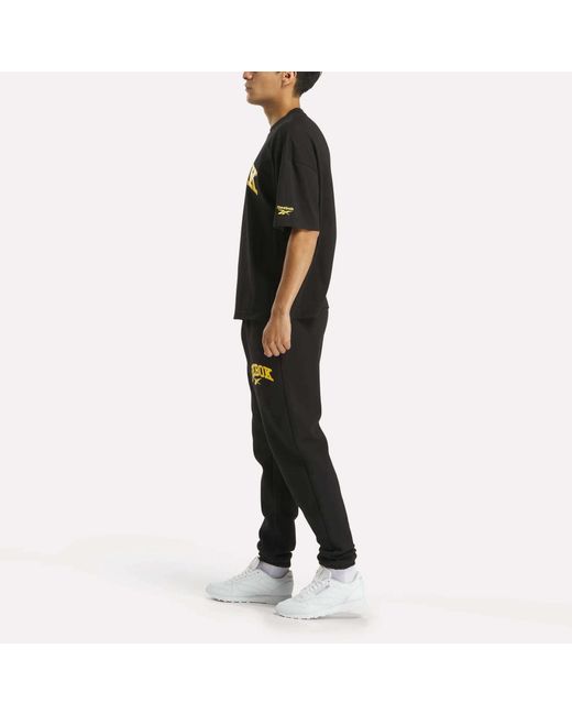 Reebok Black Joggers for men