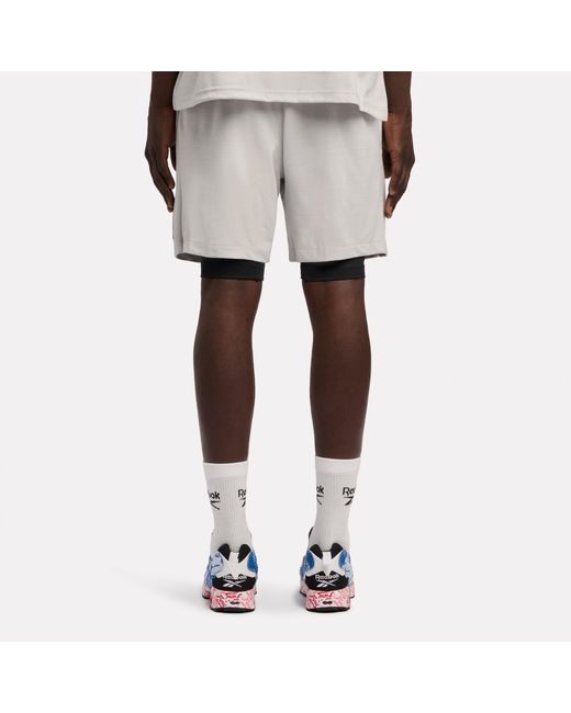 Reebok Natural Id Basketball 7" 2-In-1 Shorts