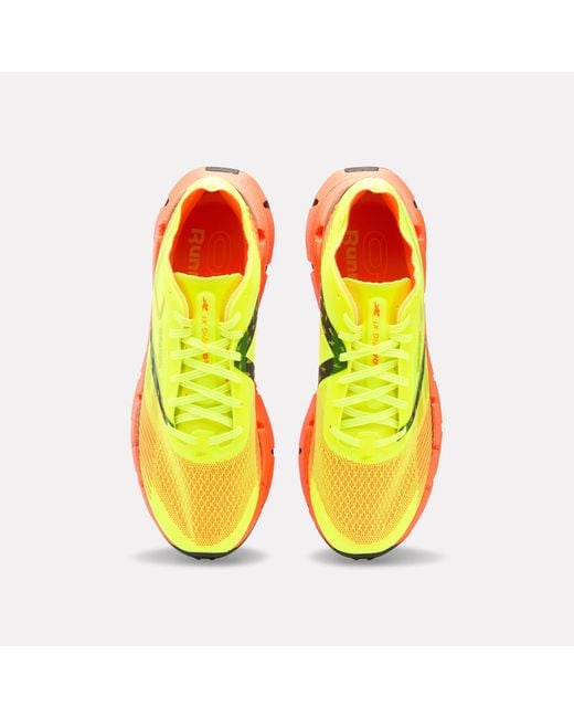 Reebok Yellow Floatzig X1 Running Shoes