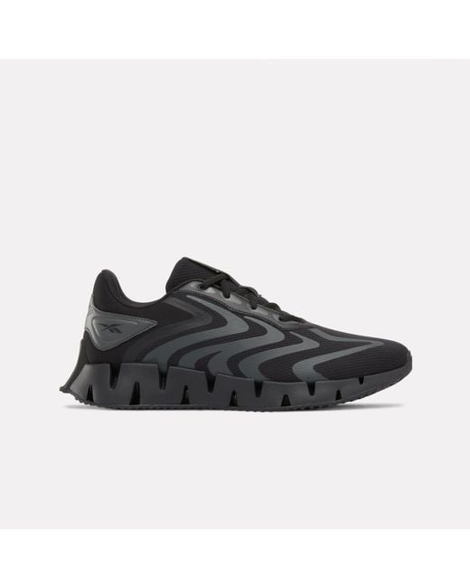Reebok Black Zig Rise Running Shoes
