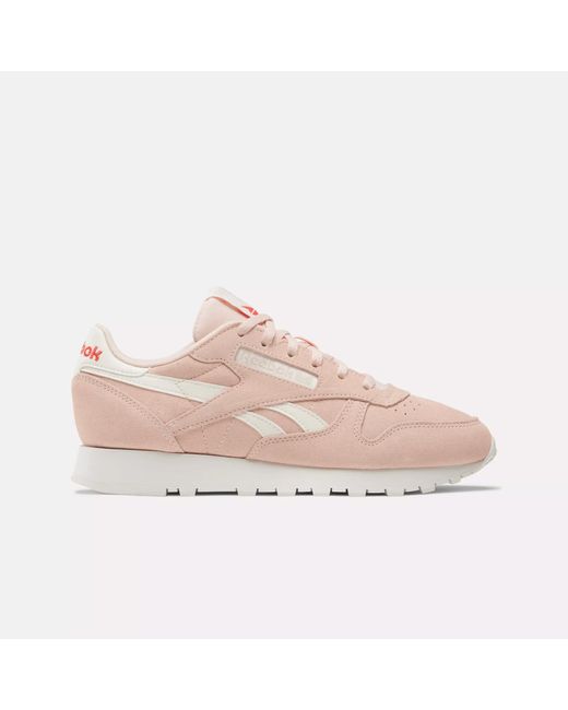 Reebok classic trainers pink sales