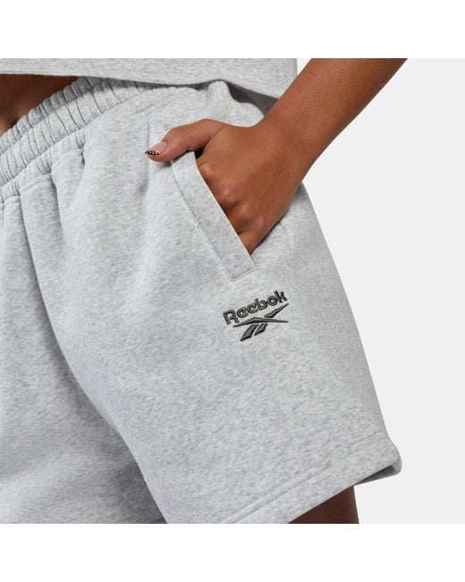 Reebok White Wardrobe Essentials Short