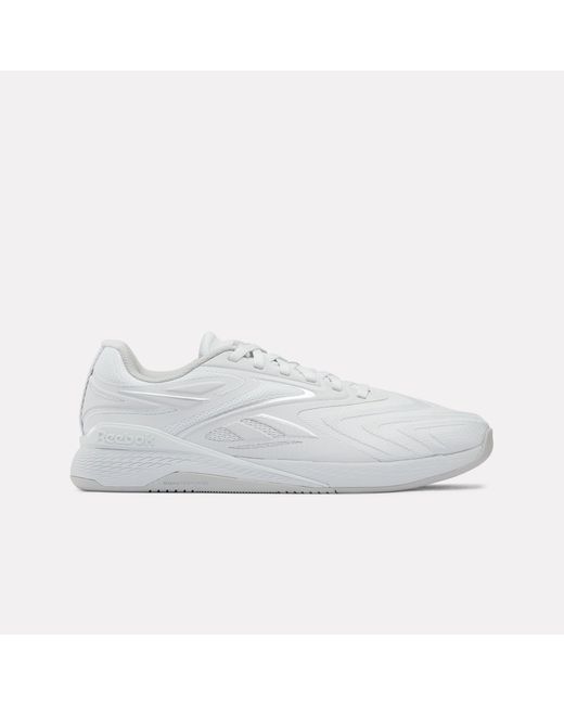 Reebok White Nano X5 Edge Training Shoes