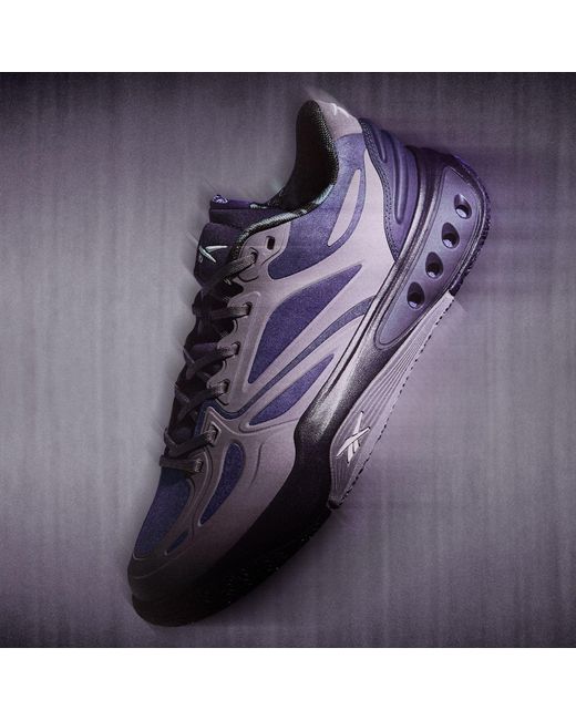 Reebok Purple Engine A Basketball Shoes