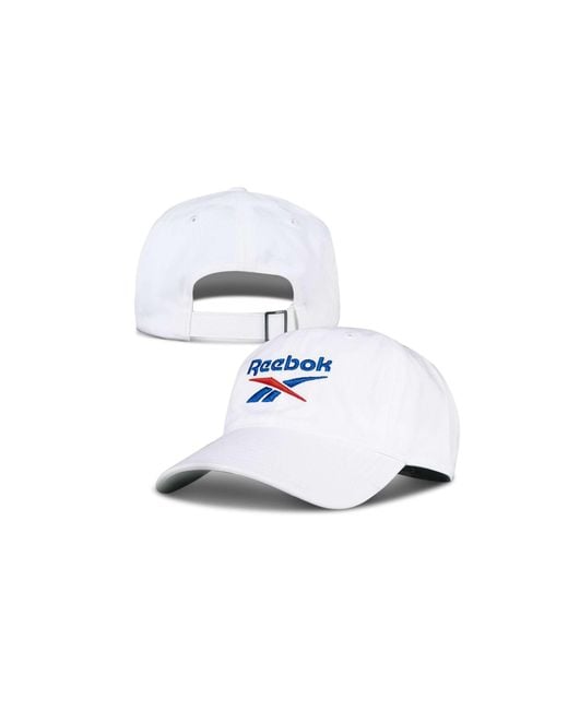 Reebok White Logo Cap
