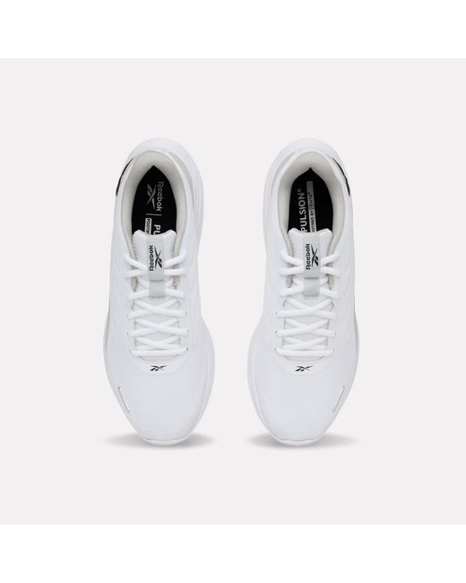 Reebok White Energen Speed Shoes