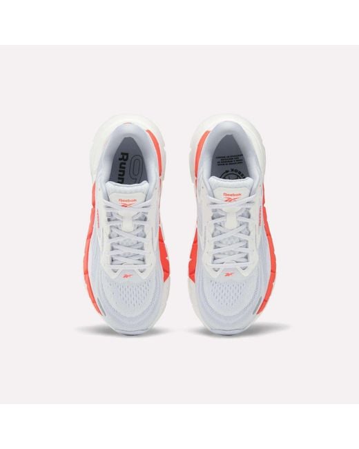 Reebok White Floatzig Double Running Shoes