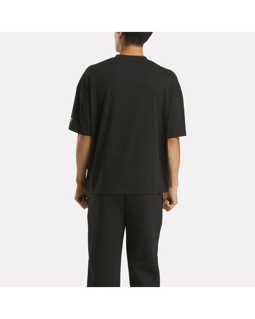 Reebok Black Varsity High Density T-Shirt
