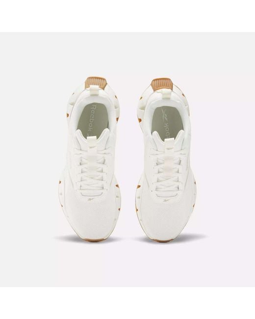 Reebok White Zig Dynamica Str Shoes