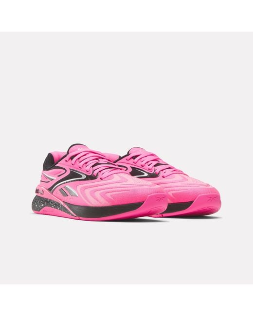 Reebok Pink Nano X5 Edge Training Shoes