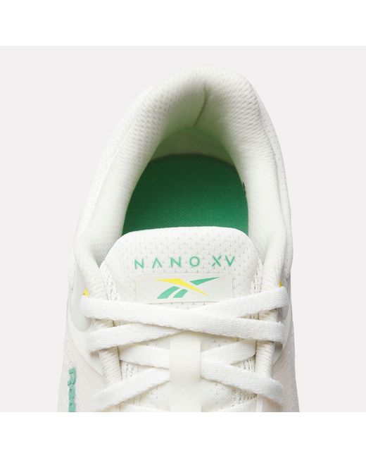 Reebok White Nano X5 Training Shoes
