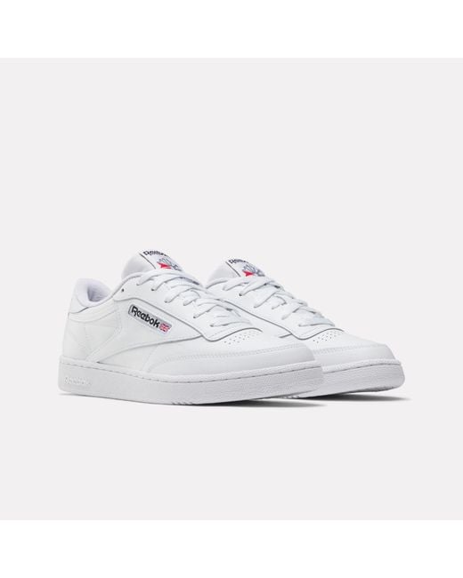Reebok White Club C 85 Sneakers for men