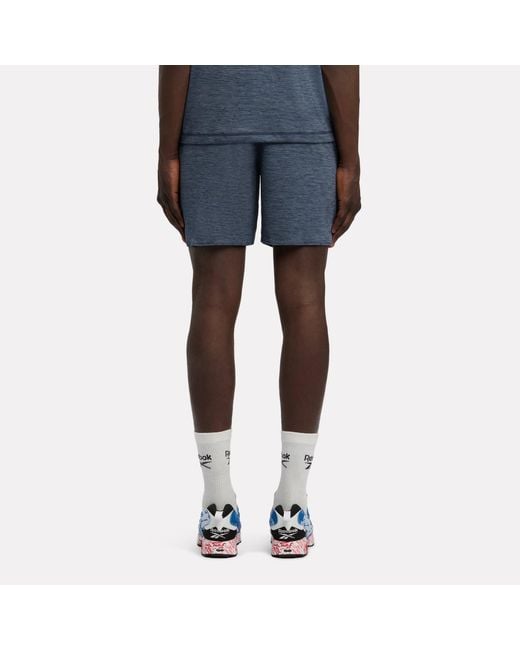 Reebok Blue Id Train 9" Knit Shorts