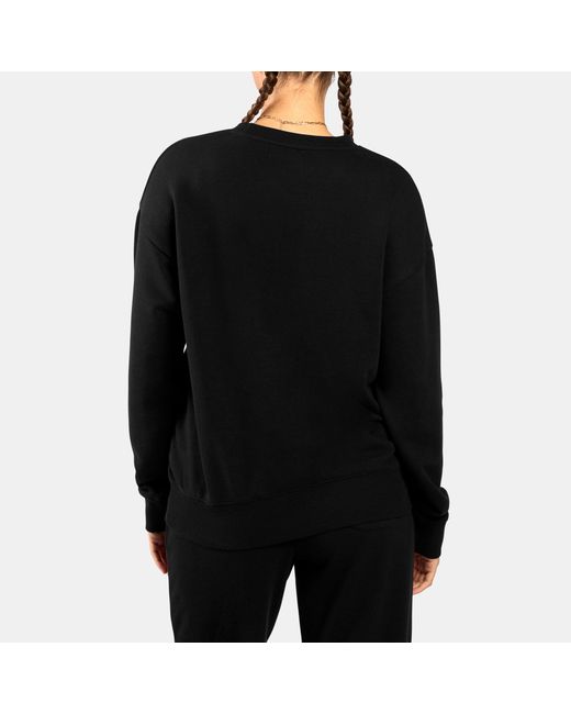 Reebok Black Prep Chenille Crew Sweatshirt