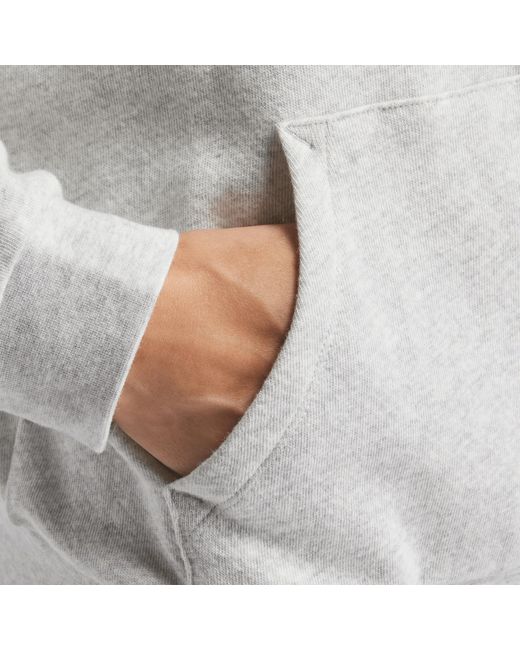 Reebok Gray X Set Classic Lightweight Quarter-zip Sweatshirt