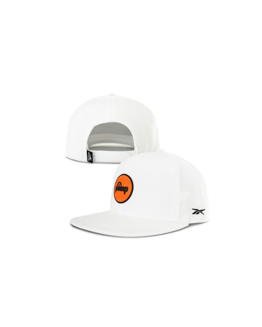 Reebok White Pump Hat