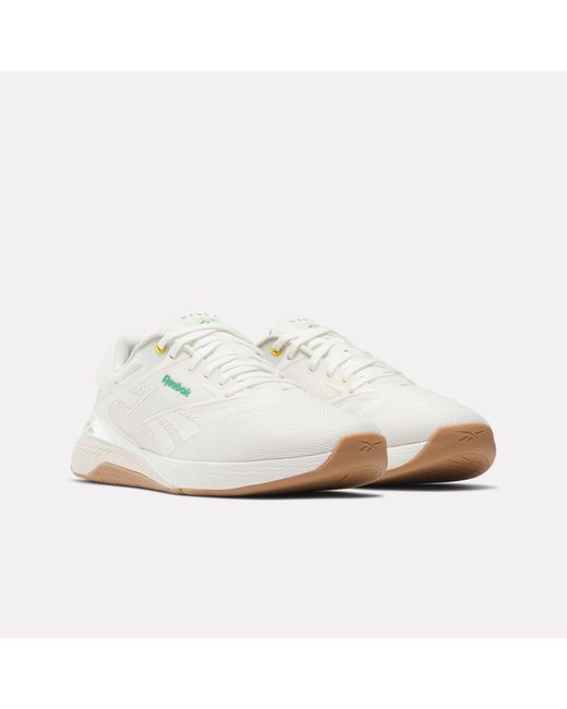 Reebok White Nano X5 Training Shoes