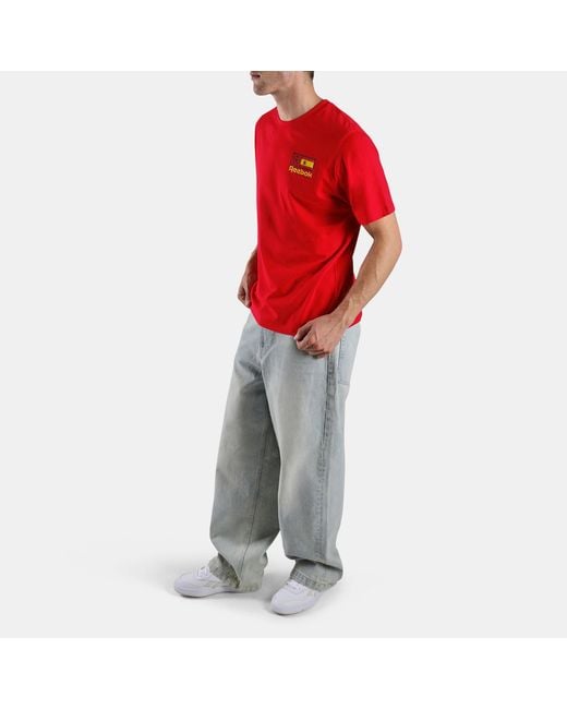 Reebok Red Spain Football T-Shirt