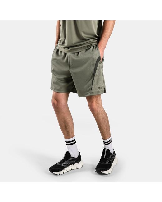 Reebok Rbk.Basketbalmeshshorts, Afmeting in het Green