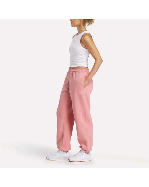 Reebok Pink Wardrobe Essentials Sweat Pants
