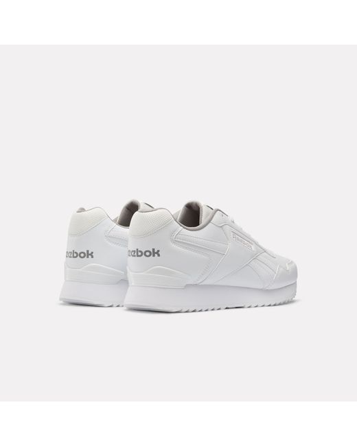 Reebok White Glide Ripple Clip Sneakers