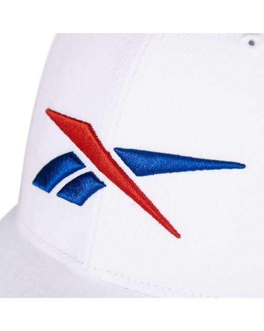 Reebok White Vector Baseball Cap