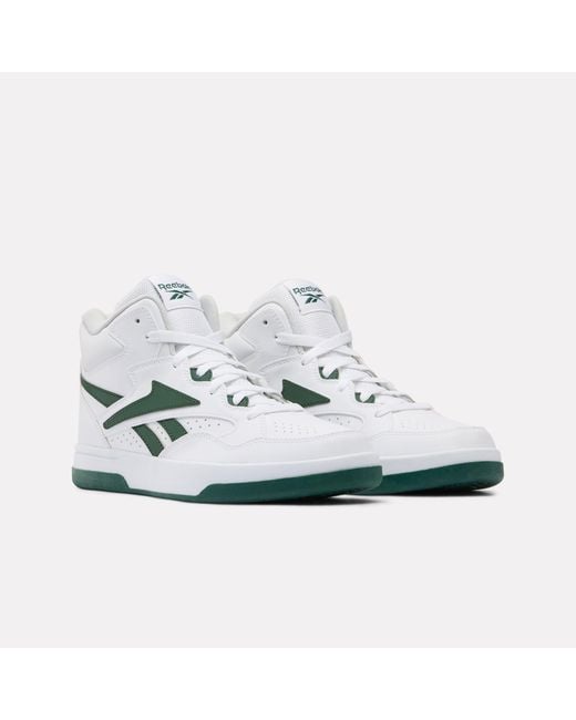 Reebok White Bb 4580 Basketball Shoes