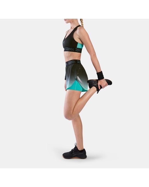 Reebok Multicolor Athlete Speed Cut Out Sports Bra