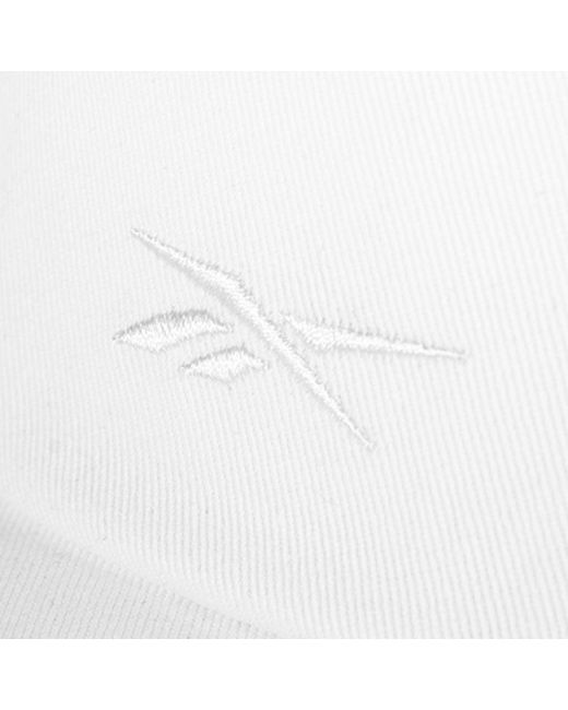Reebok White Logo S-Vector Cap