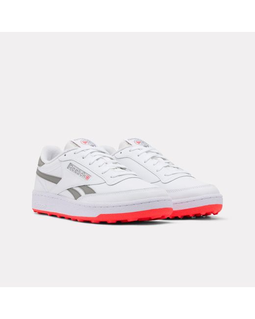Reebok White Club C Golf Revenge Shoes