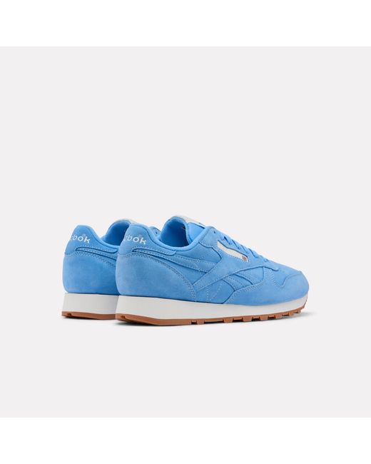 Reebok Blue Classic Leather Sneakers