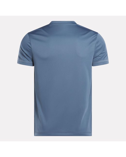 Reebok Blue Id Train Tech T-Shirt