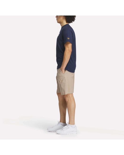 Reebok Blue Crushers Wordmark Tee for men