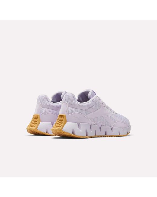 Reebok Purple Zig Dynamica Str Shoes