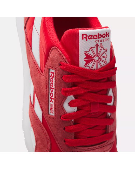 Reebok Red Classic Nylon Shoes for men