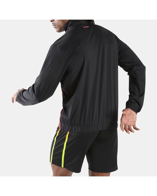 Reebok Black Sidewinder Performance Track Top