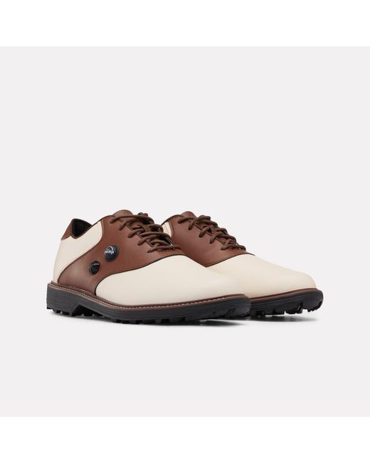 Reebok Brown Og Pump Golf Shoes