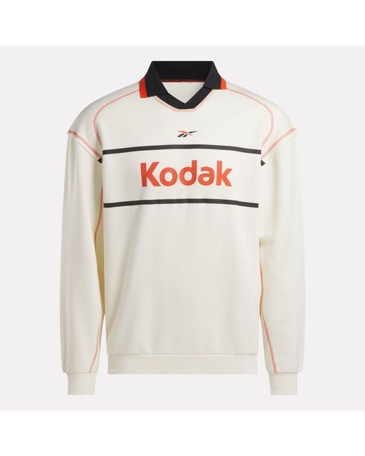 Reebok White X Kodak Crew Sweatshirt