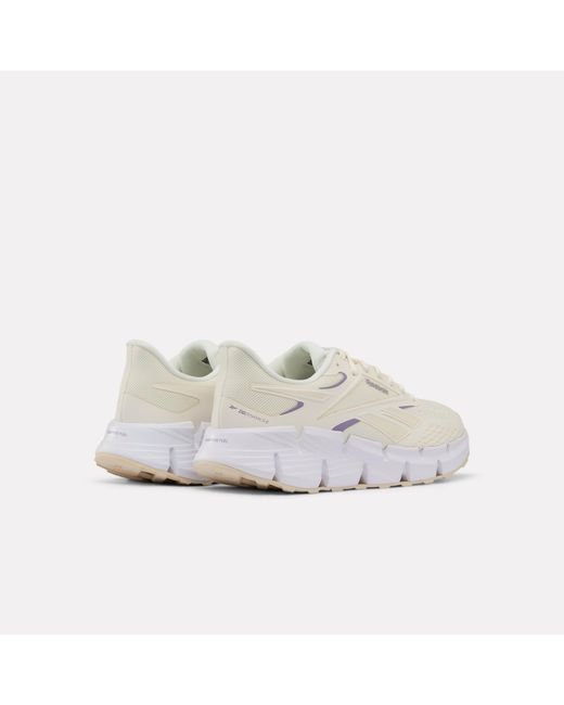 Reebok White Zig Dynamica 6 Running Shoes