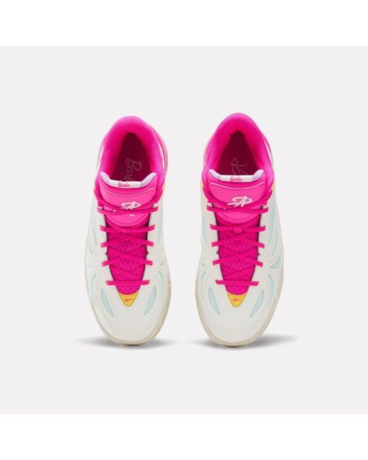 Reebok Pink Barbie X Angel Reese 1 Basketball Shoes