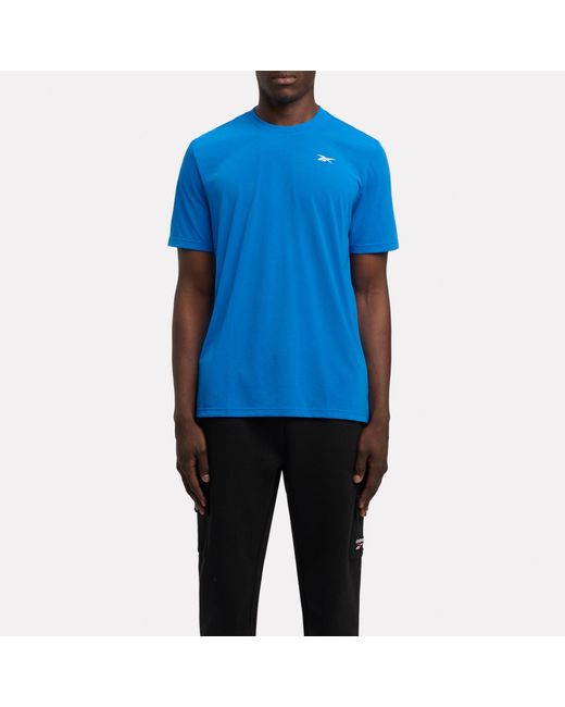 Reebok Blue Id Train Easy Fit T-Shirt