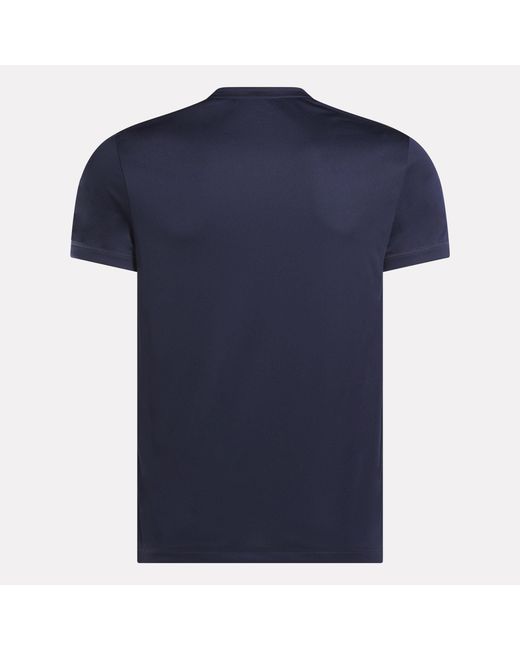 Reebok Blue Id Train Tech T-Shirt